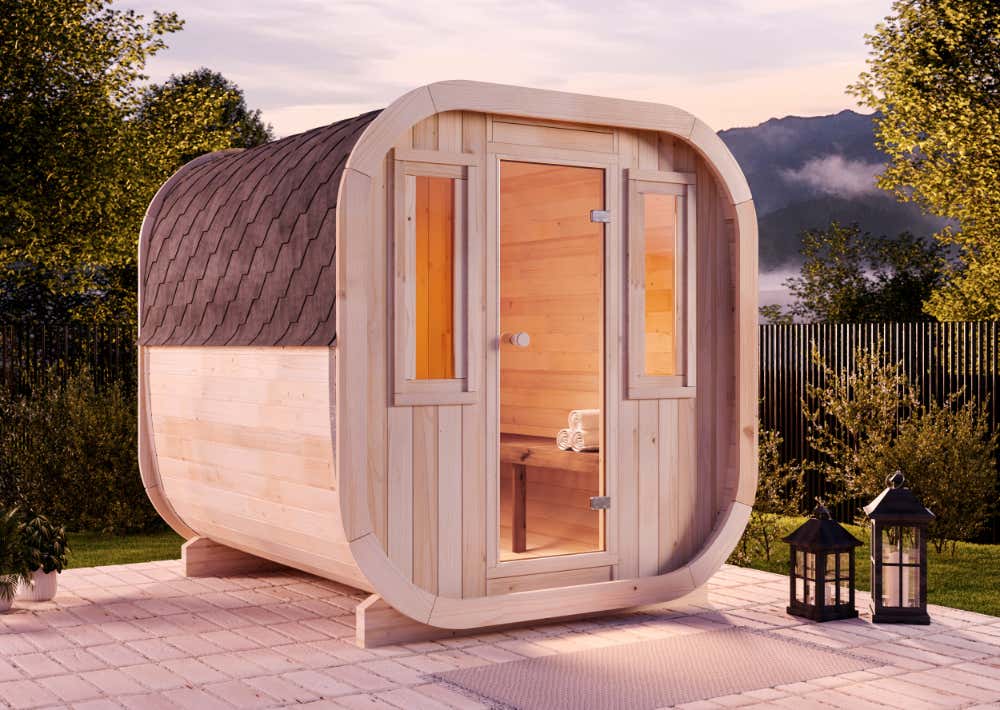 FinnTherm ScandiCube Comfort barrelsauna