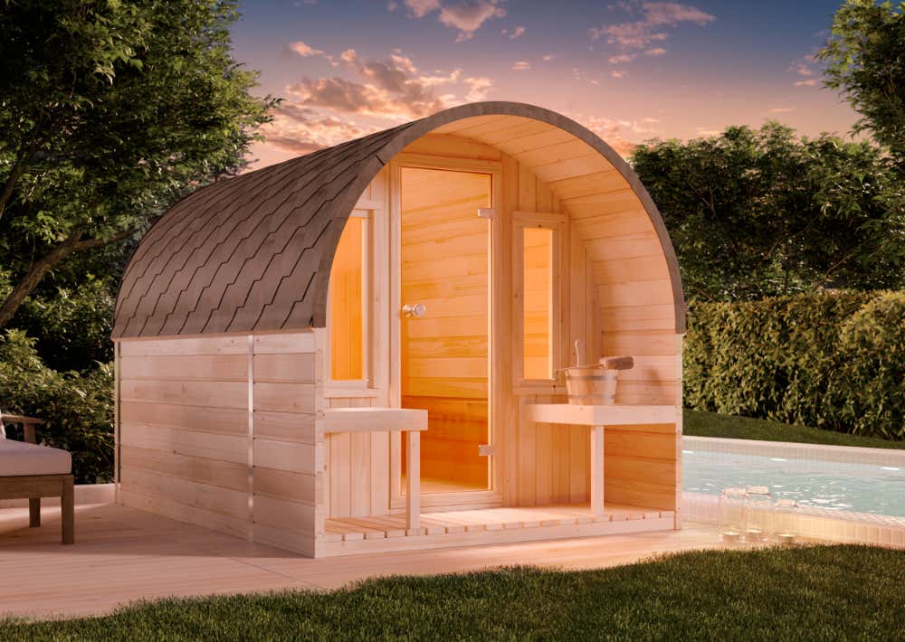 FinnTherm ScandiPod Premium barrelsauna