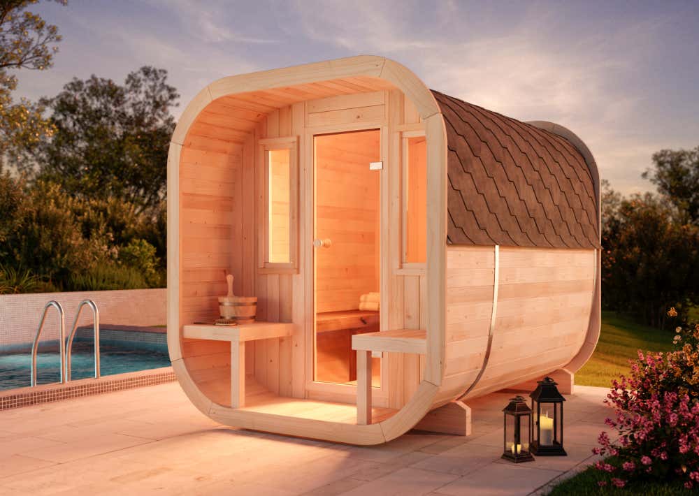 FinnTherm ScandiCube Premium barrelsauna