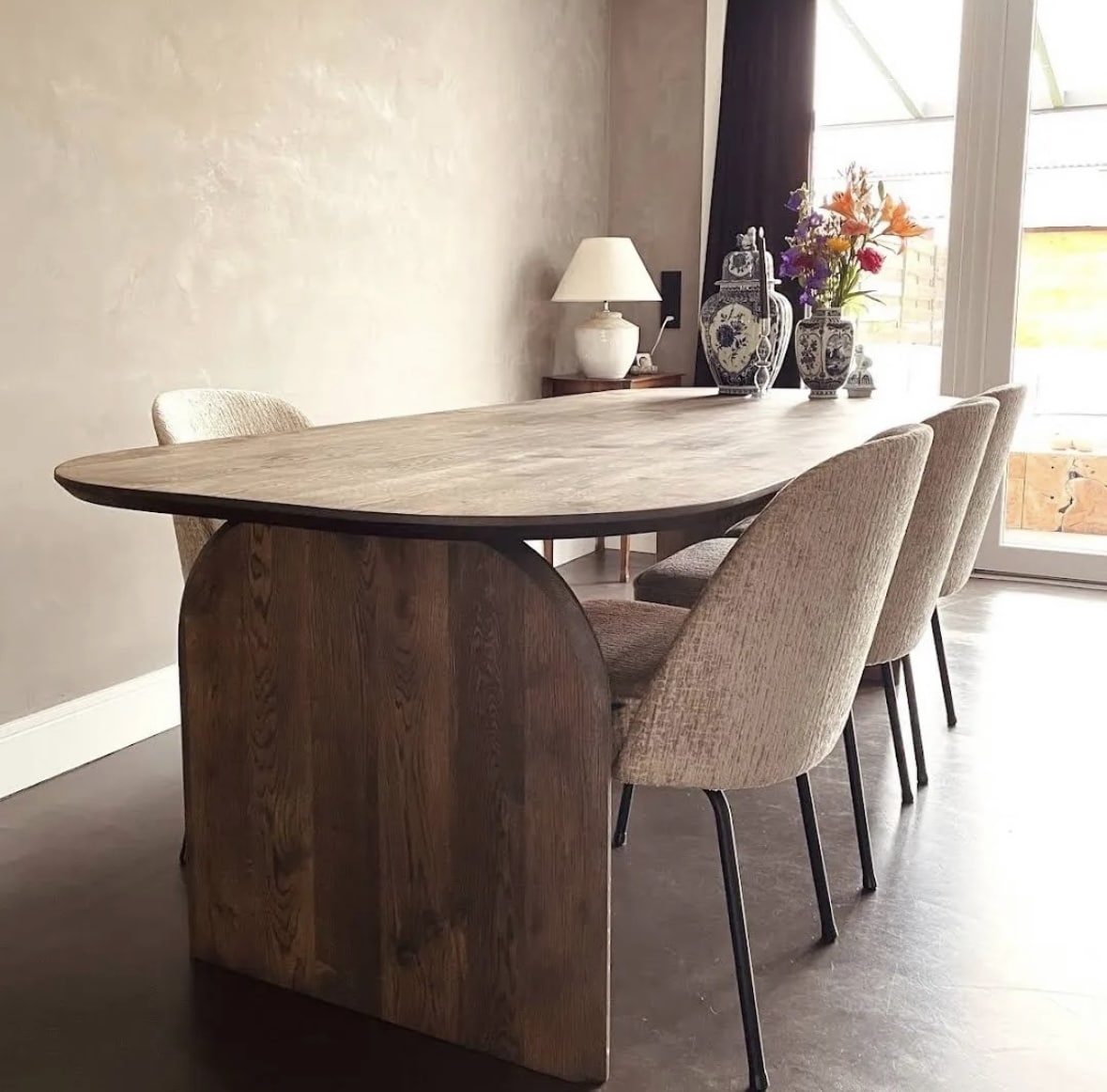 Steigerhouttrend Eikenhouten tafel Dean