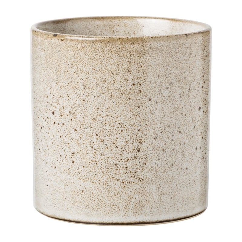 Xenos Plantenpot - beige - 10.5x11 cm