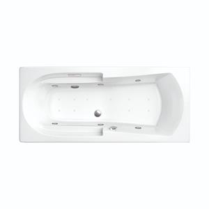 Allibert Whirlpoolbad  Namea Essentia 180x80x53 cm Incl. Poten Wit 