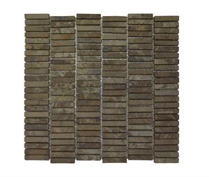 Stabigo Mozaiek Parquet 1x4.8 30x30 cm Marmer Moccacino 