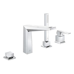 Grohe Allure brilliant private collection badrandcombinatie 4-gats white attica 29525000