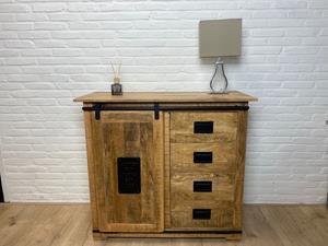 Industrielemeubelshop Mangohouten dressoir Filip