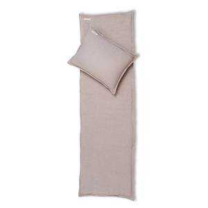 Badesofa Saunasofa Calm Mat en Kussen Met Draagriem Taupe 