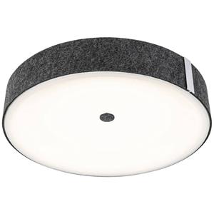 Paulmann Smart LED-Deckenlampe Malika anthrazit &Oslash; 40 cm Filz