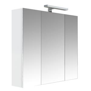 Allibert Juno Toiletkast Ute 80 3d Wit Glanzend