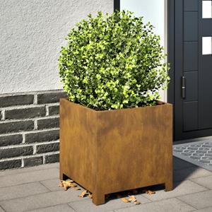 VidaXL Plantenbak 40x40x40 cm cortenstaal