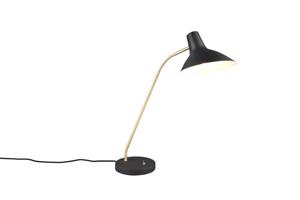 Trio Strakke bureaulamp Traveller zwart 563400180