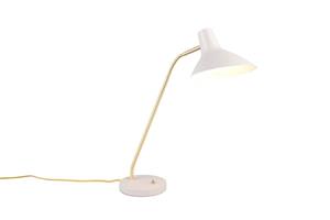 Trio Strakke bureaulamp Traveller wit 563400176