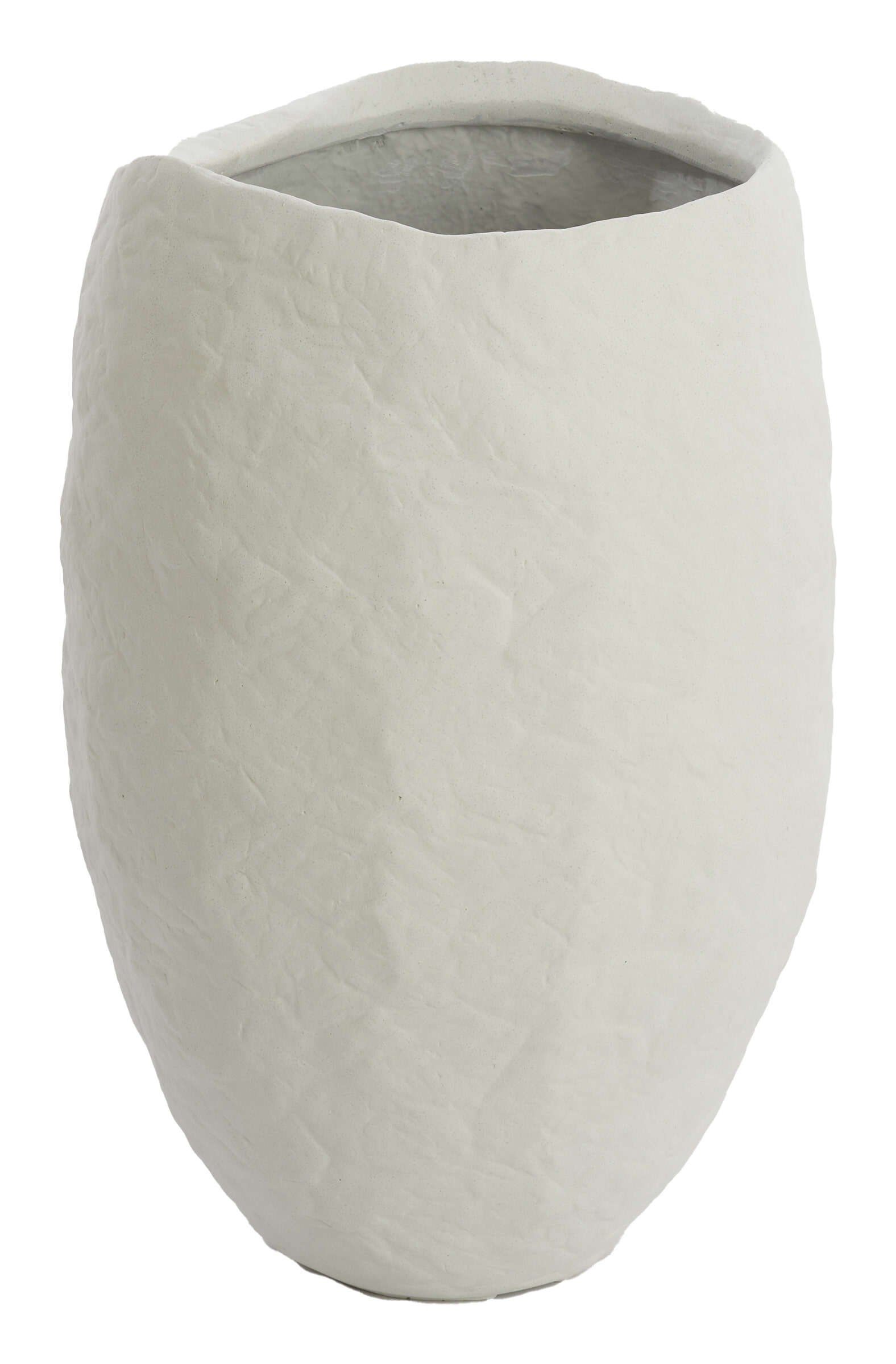 Light & Living Vaas Tingri 58cm - Crème