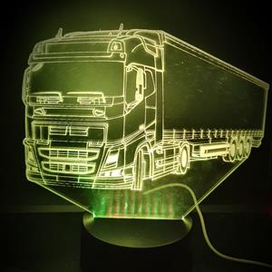 Ontwerp-zelf 3D LED LAMP - VRACHTWAGEN 5