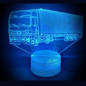 Ontwerp-zelf 3D LED LAMP - VRACHTWAGEN 3