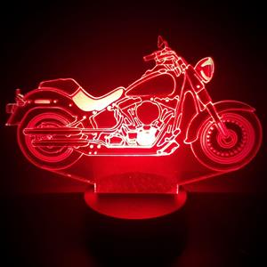 Ontwerp-zelf 3D LED LAMP - MOTOR 1