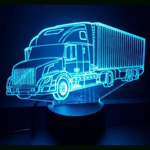 Ontwerp-zelf 3D LED LAMP - VRACHTWAGEN 4