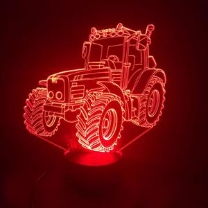 Ontwerp-zelf 3D LED LAMP - TRACTOR 5