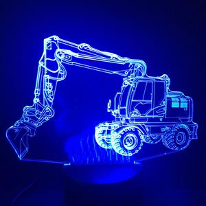 Ontwerp-zelf 3D LED LAMP - GRAAFMACHINE 3