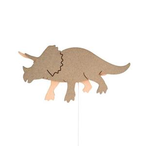 Van Tjalle en Jasper Dino Wandlamp Triceratops E14