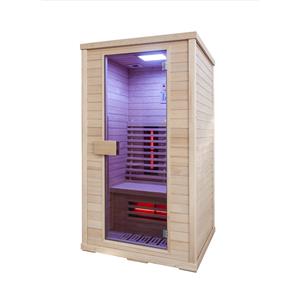 Elite Wellness Sauna  Premiumline Finland Infrarood 110x100x200 cm Hemlock Hout