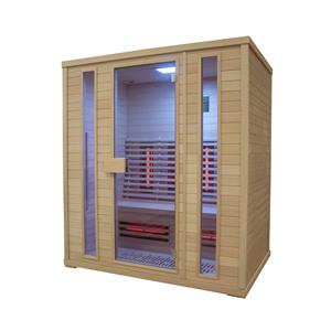 Elite Wellness Sauna  Premiumline Canada Infrarood 180x120x200 cm Hemlock Hout