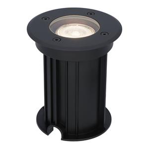 HOFTRONIC™ Maisy dimbare LED grondspot - Rond - Zwart - 4000K Neutraal wit - 5 Watt - IP67 straal waterdicht - 3 jaar garantie