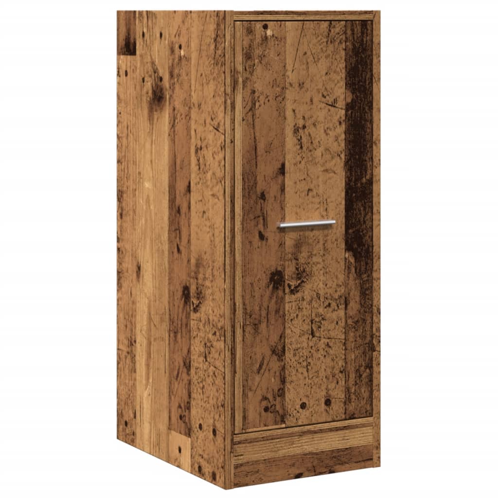 vidaXL Apothekerskast 30x41x77,5 cm bewerkt hout oud houtkleurig