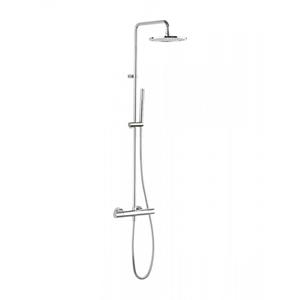 Crosswater Design regendouche met handdouche en thermostatische kraan chroom RM531WC