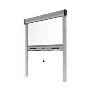 AVOSDIM Rolhor  Op Maat Te Snijden Alu Metallisch Zilver - B 80 X H 100 Cm