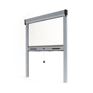 AVOSDIM Rolhor  Op Maat Te Snijden Alu Metallisch Zilver - B 100 X H 160 Cm