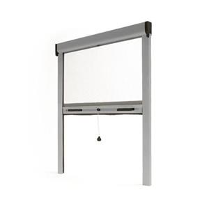 AVOSDIM Rolhor  Op Maat Te Snijden Alu Grijs 7038 - B 125 X H 220 Cm