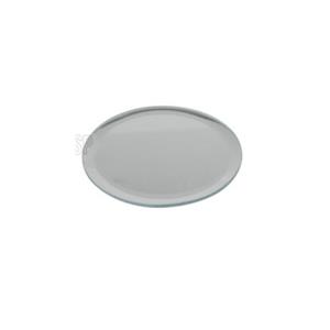 H&S Collection Onderbord/kaarsenbord - serveerschaal - mat zilver - 30 x 2 cm - rond -