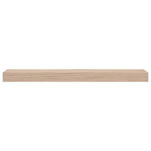 vidaXL Wandschapppen 2 st 60x23,5x4 cm bewerkt hout