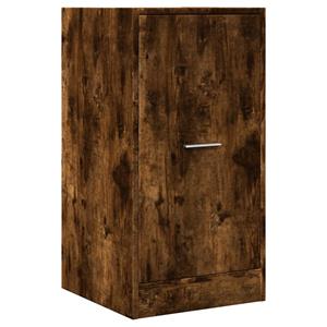 vidaXL Apothekerskast 40x41x77,5 cm bewerkt hout gerookt eikenkleurig