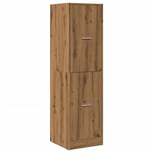 vidaXL Apothekerskast 40x41x144,5 cm bewerkt hout artisanaal eiken