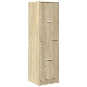 vidaXL Apothekerskast 40x41x144,5 cm bewerkt hout sonoma eikenkleurig