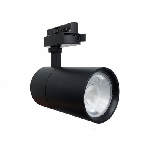 SILAMP Led Track Spotlight 30w 80° Compact Eenfasig Zwart Warm Wit 2300k 3500k