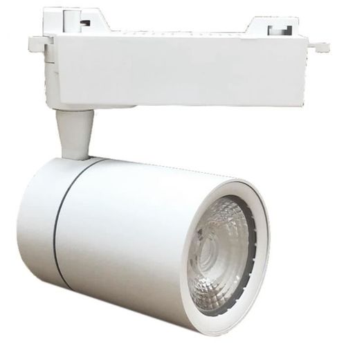 SILAMP Led Track Spotlight 30w 80° Cob Eenfase Wit Wit Warm Wit 2300k 3500k