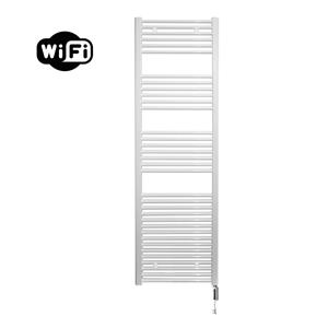 Sanicare elektrische design radiator 60x172cm wit met WiFi en thermostaat rechts wit