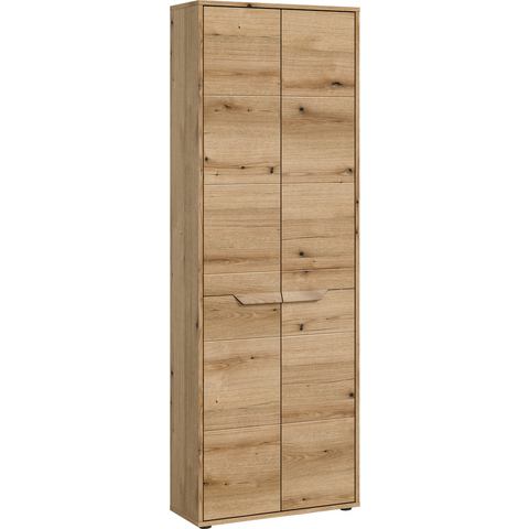 Welltime Hoge kast Kayu, Höhe 189 cm, 2 Türen, 5 Einlegeböden