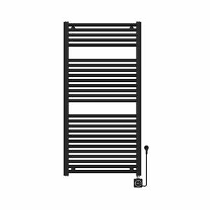 BWS Elektrische Radiator  Lara 118.5x60 cm Smart Wifi Mat Zwart 