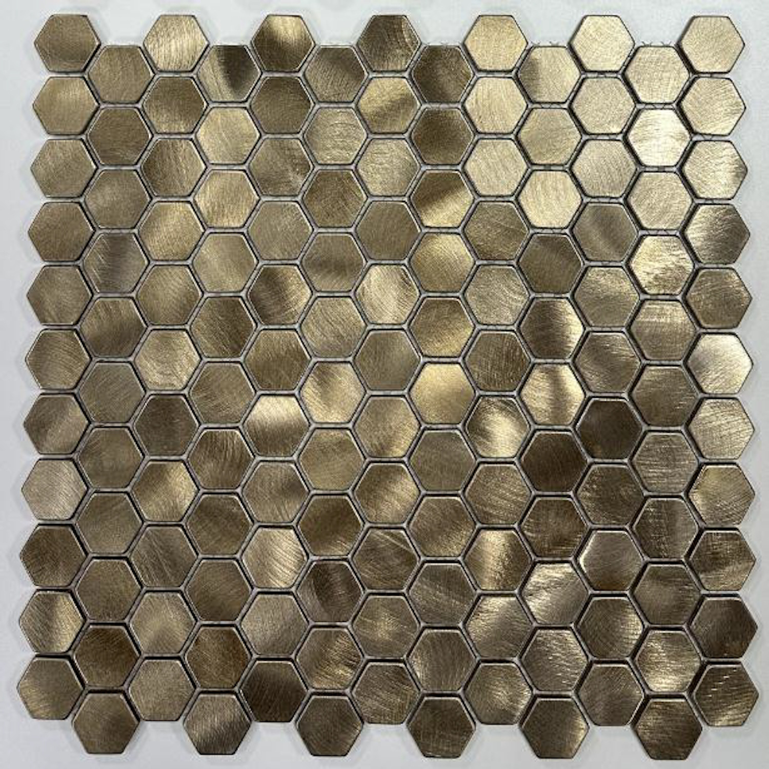 Boss & Wessing BWS Goud Mozaiek Hexagon 30X30 cm 