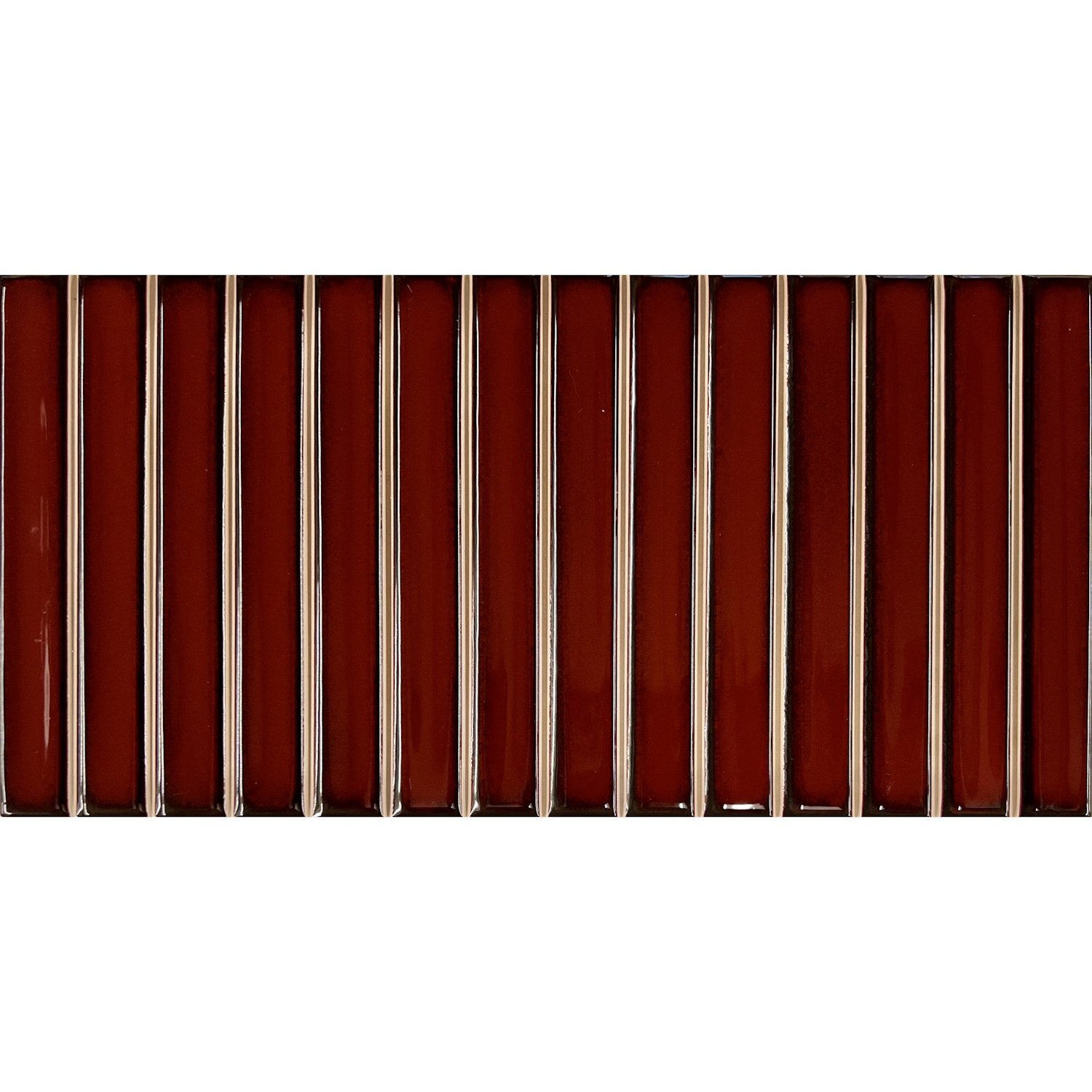 Stardos Mozaïek  Bars 12.5x25 cm Glossy Red 