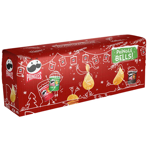 Pringles  Adventskalender Rood