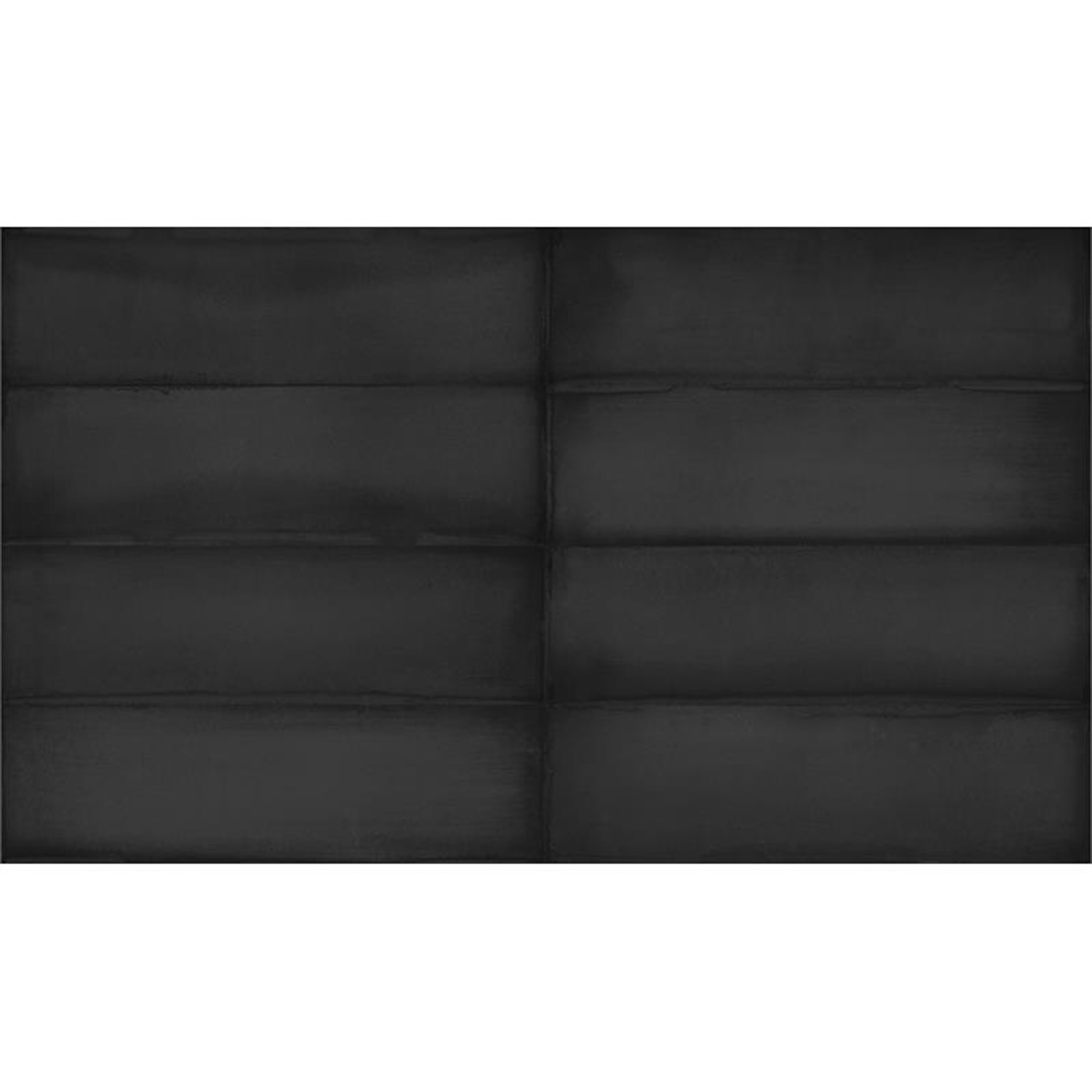 Estudio Wandtegel  Ghent Dark Charcoal Glossy 6.9x24 cm 