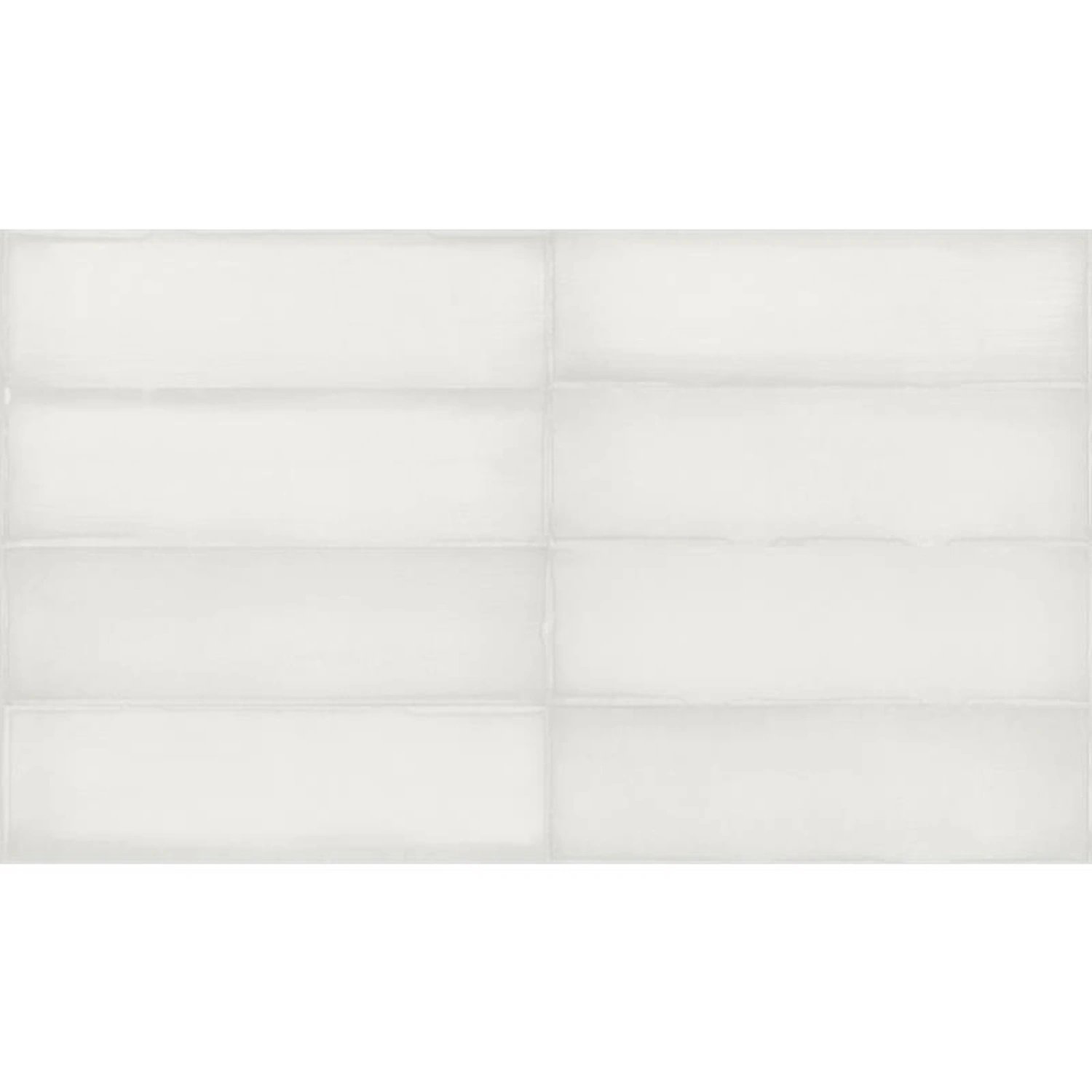 Estudio Wandtegel  Ghent Alpine White Glossy 6.9x24 cm 