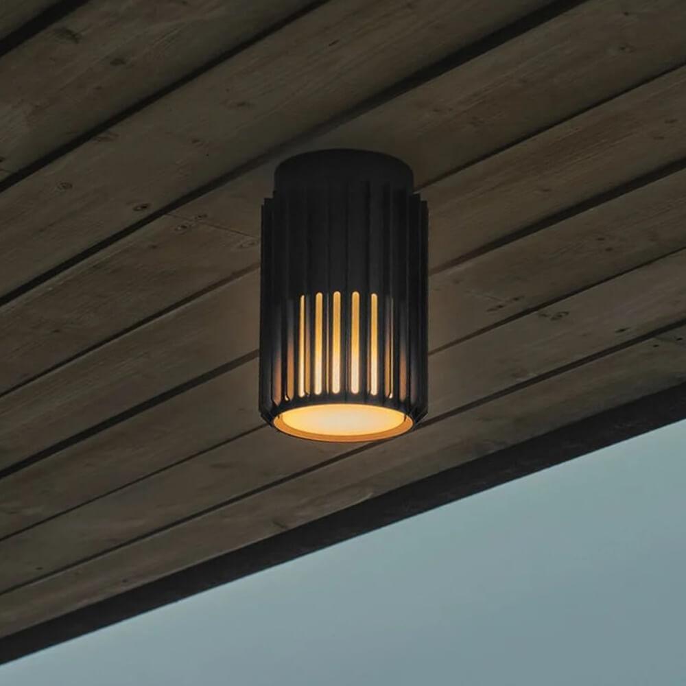 Nordlux Buiten plafondlamp Aludra IP54 - zwart 2118006203