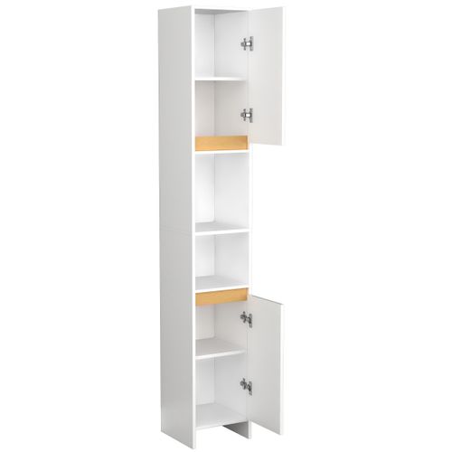 VCM  Badkamermeubels Hoge Kast - Malira H. 187 X B. 30 X T. 30 Cm Materiaal Op Houtbasis