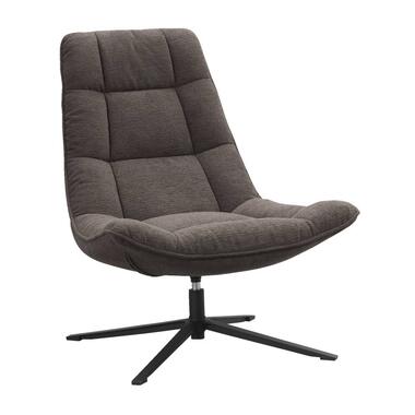 Leen Bakker Fauteuil Emily - donkerbruin