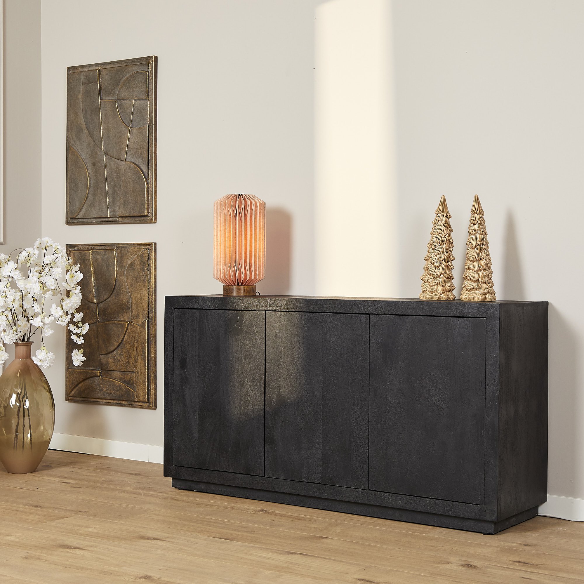 Starfurn Dressoir Brussel Black | 150 cm-STF-4201